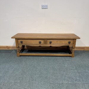 Large, Old Charm, Oak, Coffee Table. (CT179)
